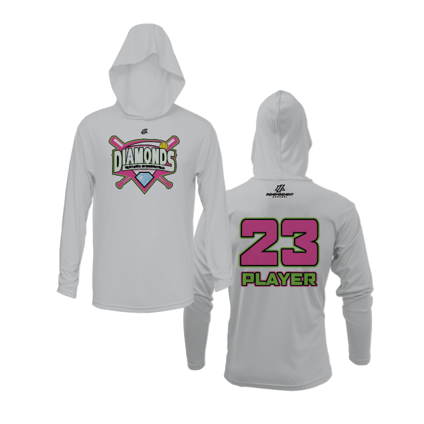 WBD Party Animals League Logo Lightweight Hoodie