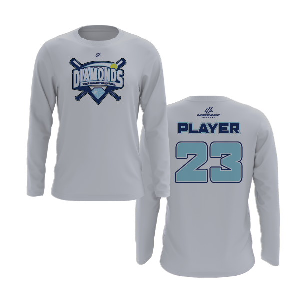 WBD Sharks League Logo Long Sleeve Shirt