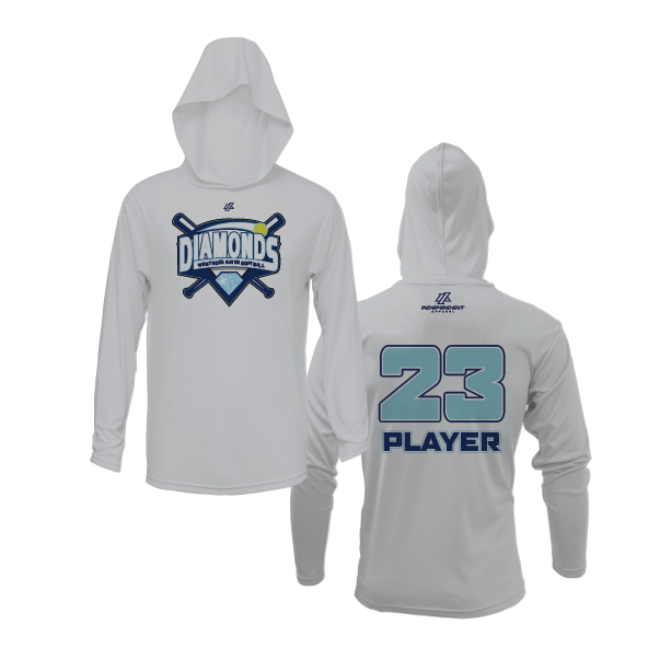 WBD Sharks League Logo Lightweight Hoodie