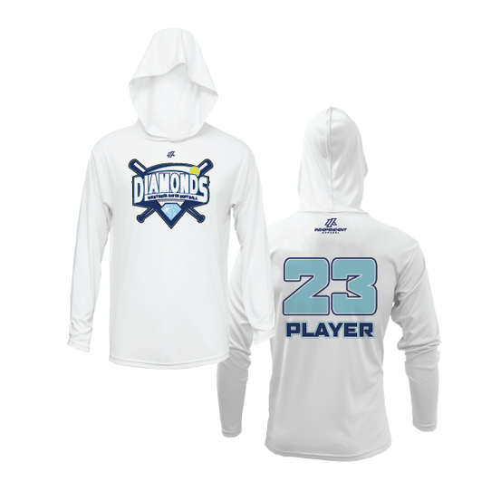 WBD Sharks League Logo Lightweight Hoodie