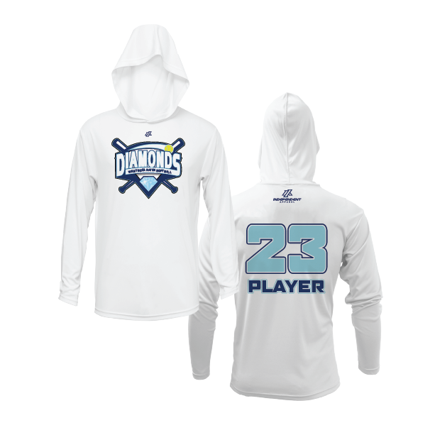 WBD Sharks League Logo Lightweight Hoodie