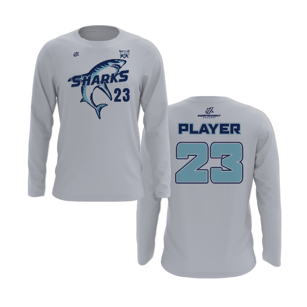 WBD Sharks Logo Long Sleeve Shirt