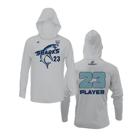 WBD Sharks Logo Lightweight Hoodie