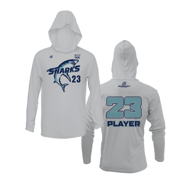 WBD Sharks Logo Lightweight Hoodie