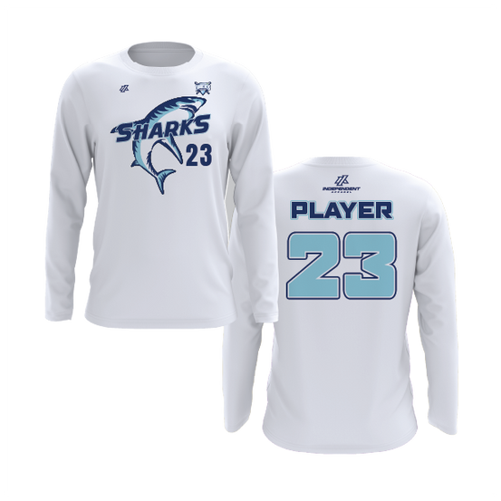 WBD Sharks Logo Long Sleeve Shirt