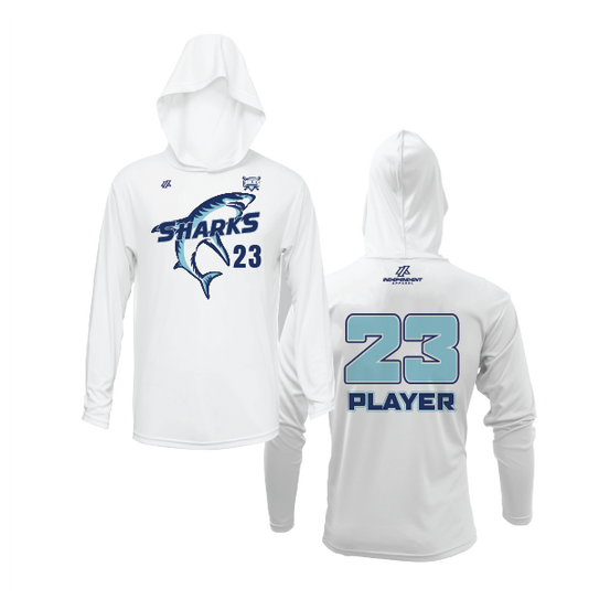 WBD Sharks Logo Lightweight Hoodie