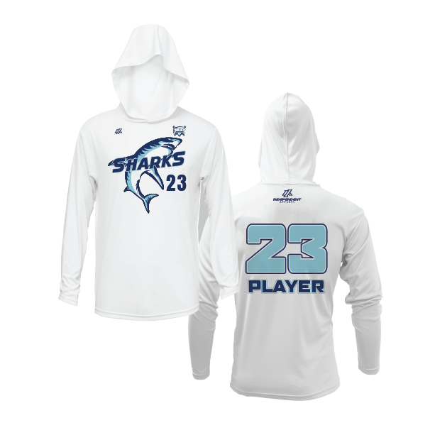 WBD Sharks Logo Lightweight Hoodie