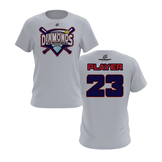 WBD Huskies League Logo Short Sleeve Shirt