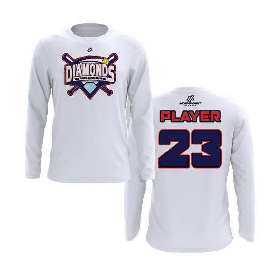 WBD Huskies League Logo Long Sleeve Shirt