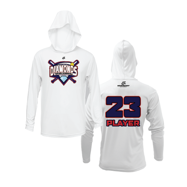 WBD Huskies League Logo Lightweight Hoodie
