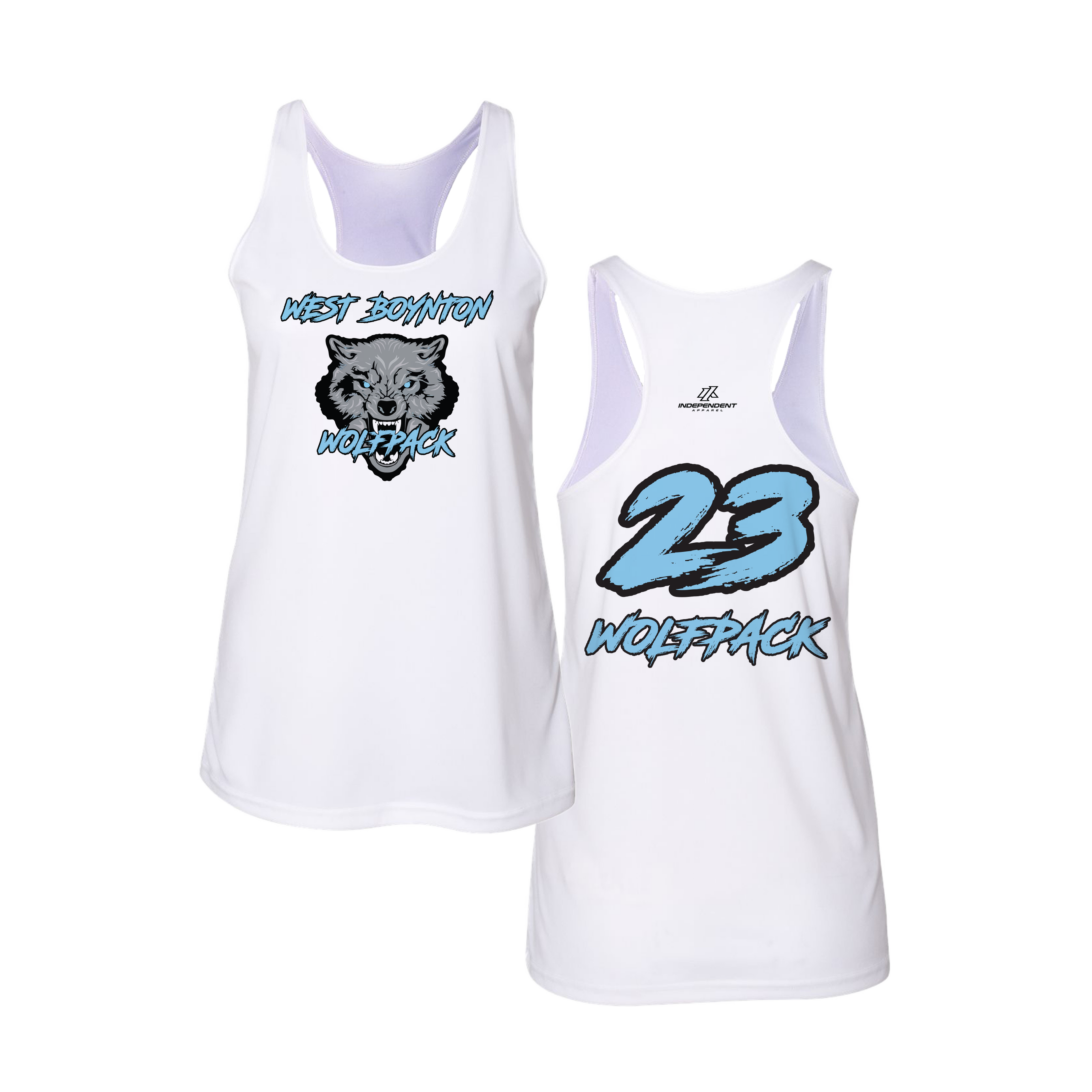 West Boynton Wolfpack Logo Women's Tank Top