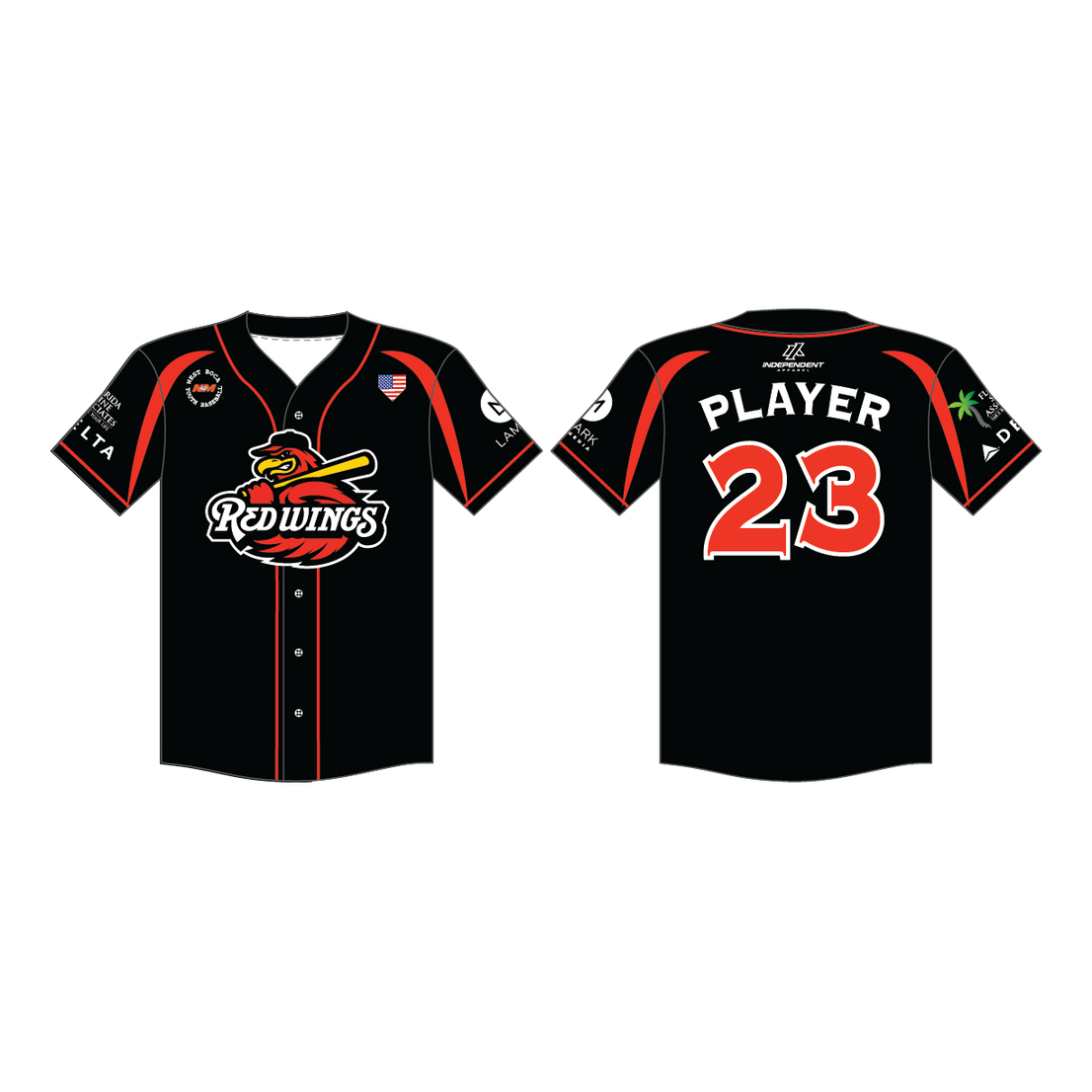WBYB Redwings Coach Jersey (3-4 WEEK TURNAROUND)