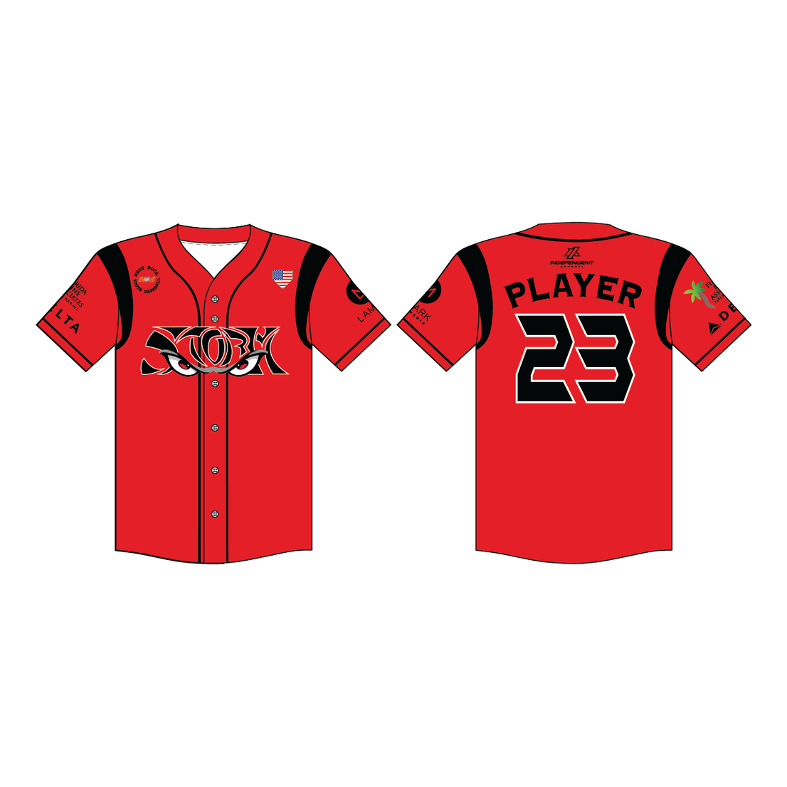 WBYB Storm Fan Gear Replica Jersey (3-4 WEEK TURNAROUND)