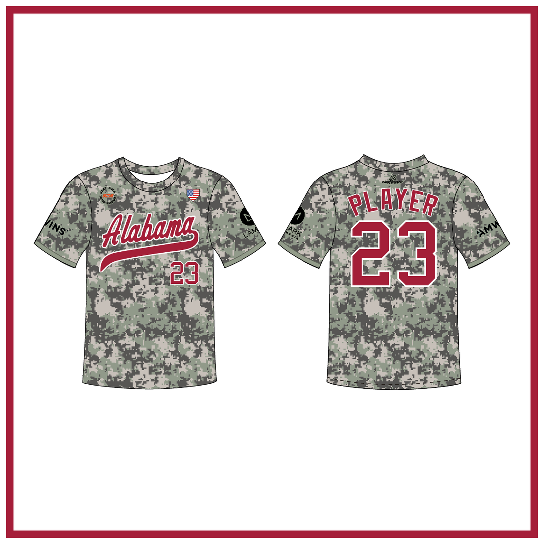 WBYB Fall '26 Alabama Coach Jersey (3-4 WEEK TURNAROUND)
