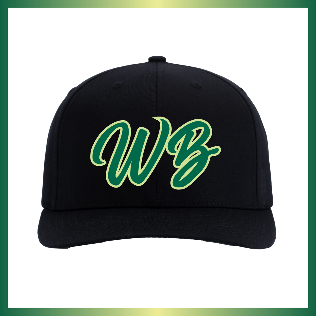 WBYB Fall '26 Bulls Black Snapback Hat