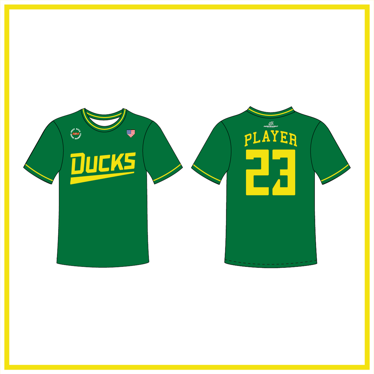 WBYB Fall '26 Ducks Fan Replica Jersey (3-4 WEEK TURNAROUND)