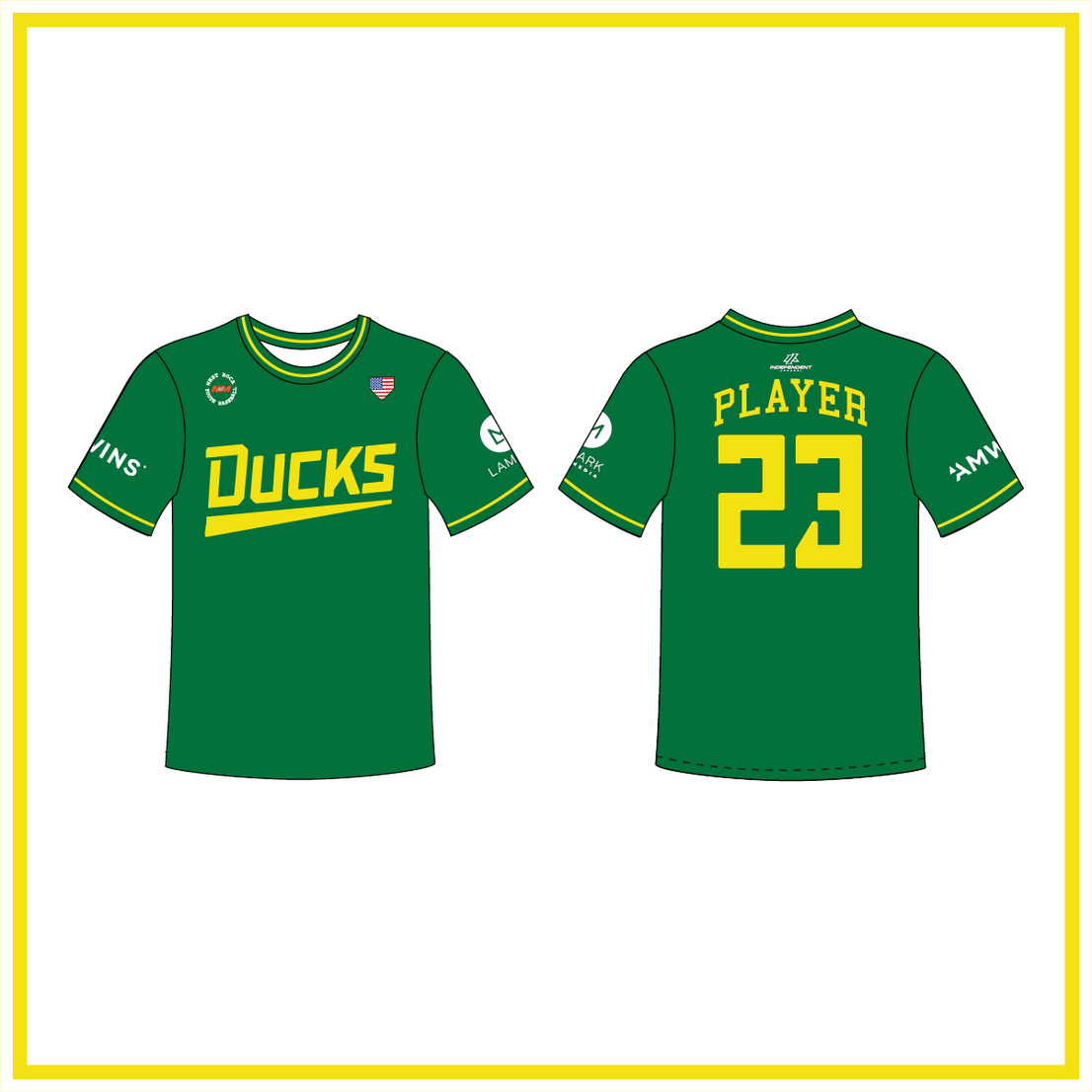 WBYB Fall '26 Ducks Coach Jersey (3-4 WEEK TURNAROUND)