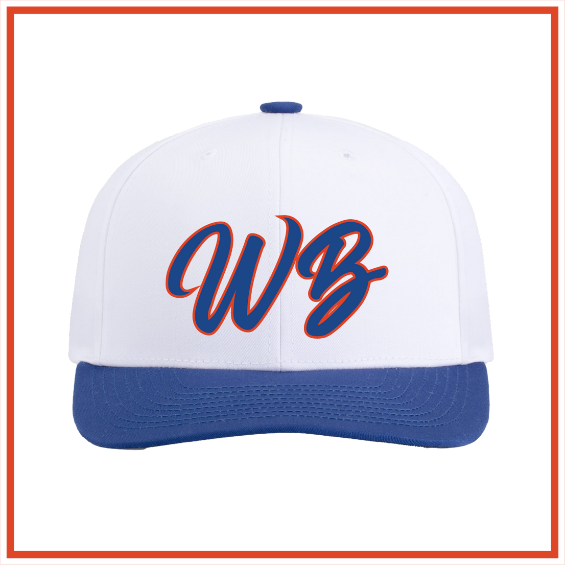 WBYB Fall '26 Gators White/Blue Snapback Hat