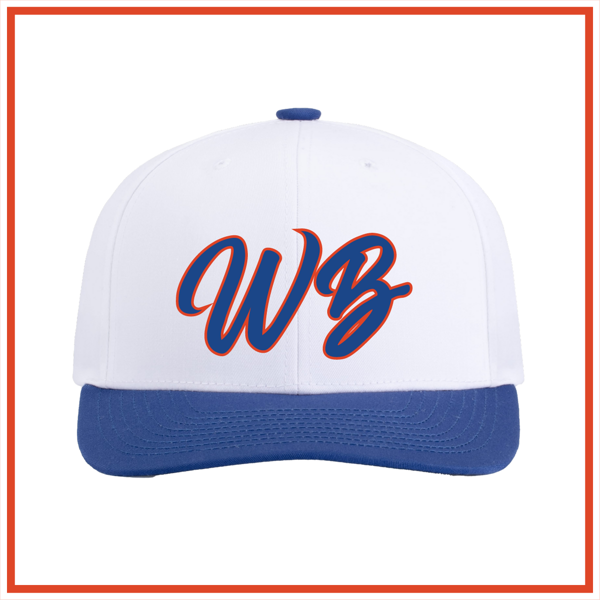 WBYB Fall '26 Gators White/Blue Snapback Hat
