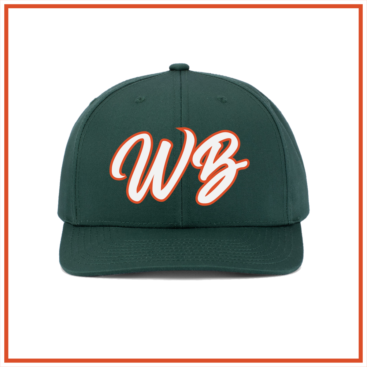 WBYB Fall '26 Hurricanes Dark Green Snapback Hat