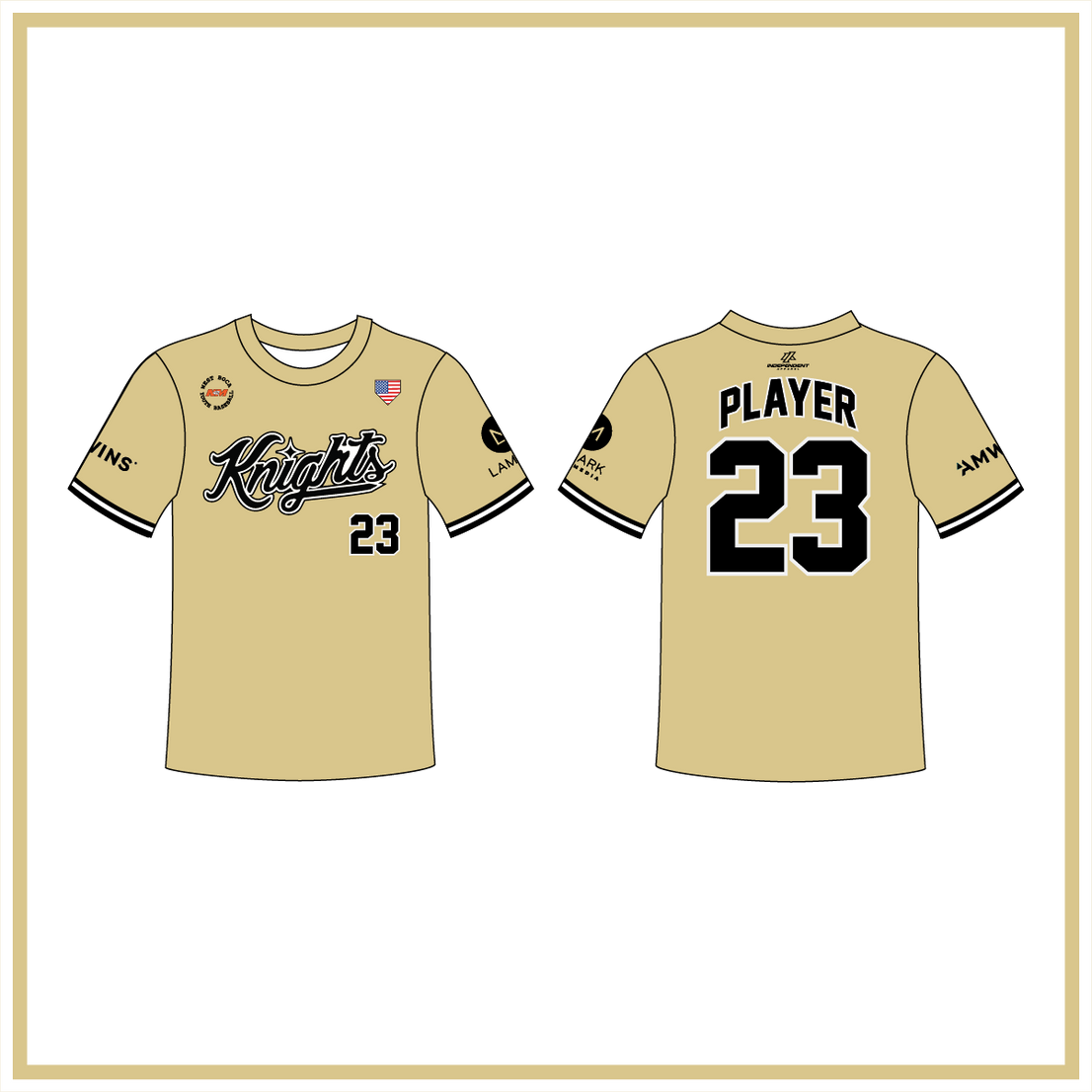 WBYB Fall '26 Knights Coach Jersey (3-4 WEEK TURNAROUND)