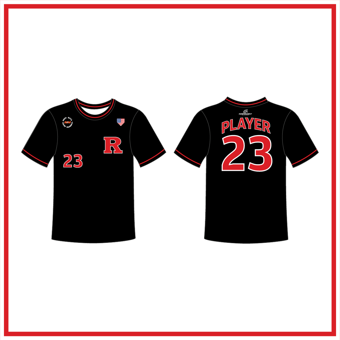 WBYB Fall '26 Rutgers Fan Replica Jersey (3-4 WEEK TURNAROUND)