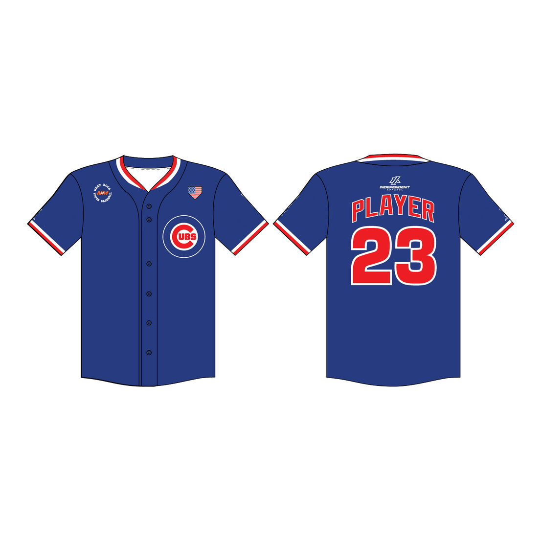 WBYB Spring '26 Cubs Fan Replica Jersey (3-4 WEEK TURNAROUND)