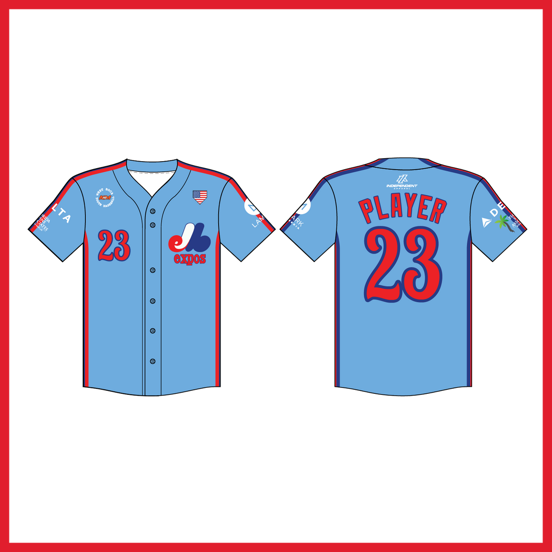 WBYB Spring '26 Expos Coach Jersey (3-4 WEEK TURNAROUND)