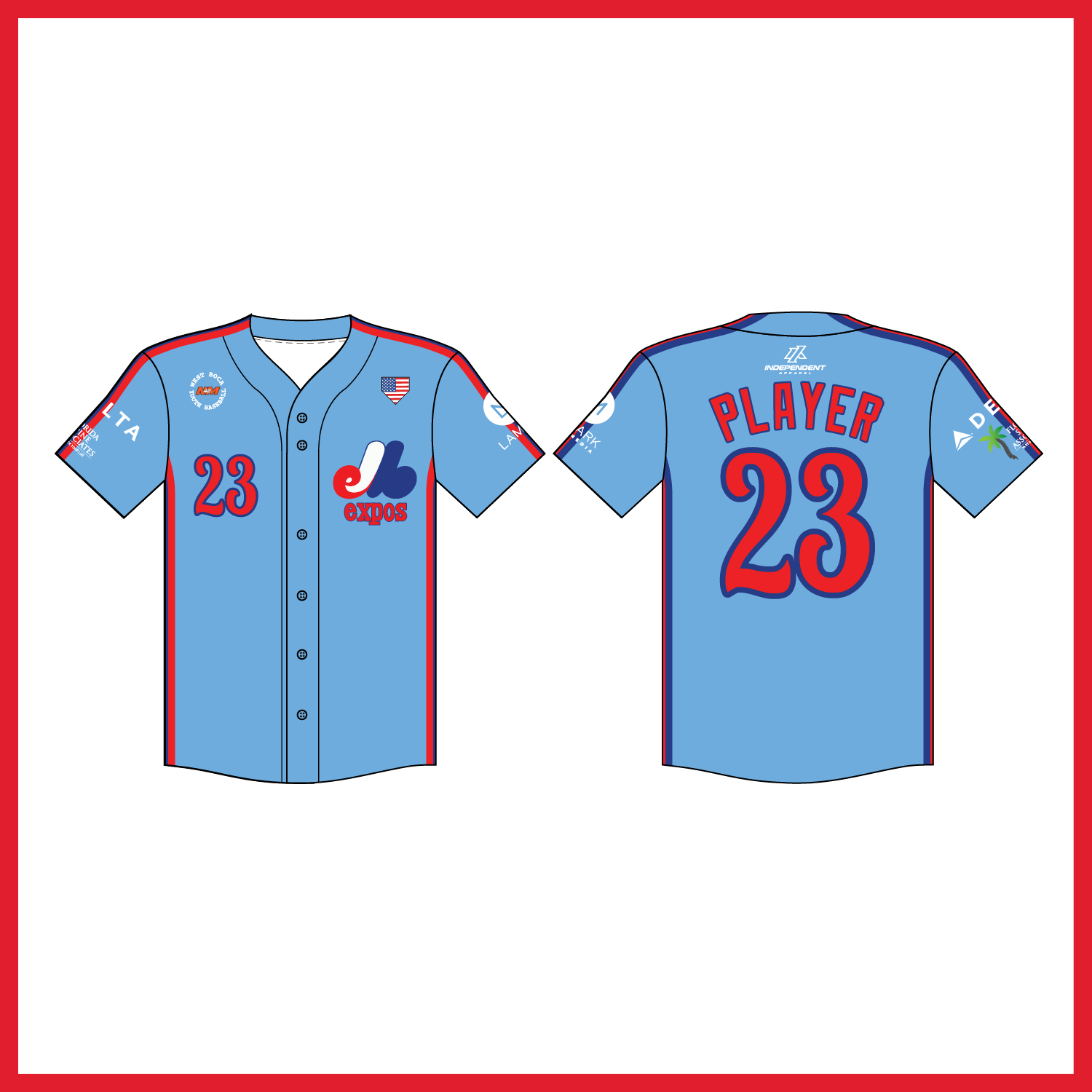 WBYB Spring '26 Expos Coach Jersey (3-4 WEEK TURNAROUND)