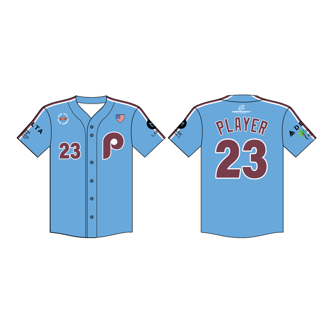 WBYB Spring '26 Phillies Fan Replica Jersey (3-4 WEEK TURNAROUND)