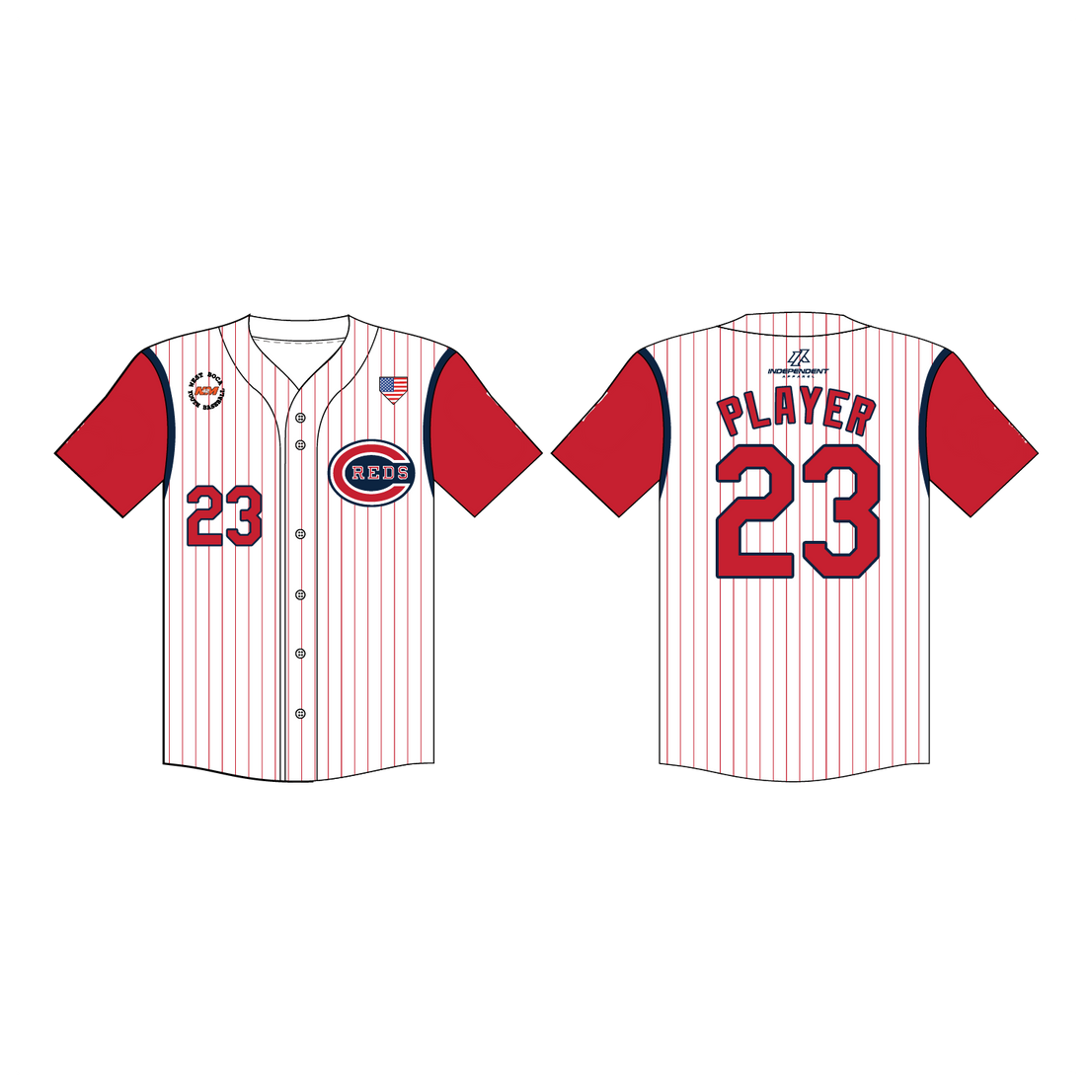 WBYB Spring '26 Reds Fan Replica Jersey (3-4 WEEK TURNAROUND)