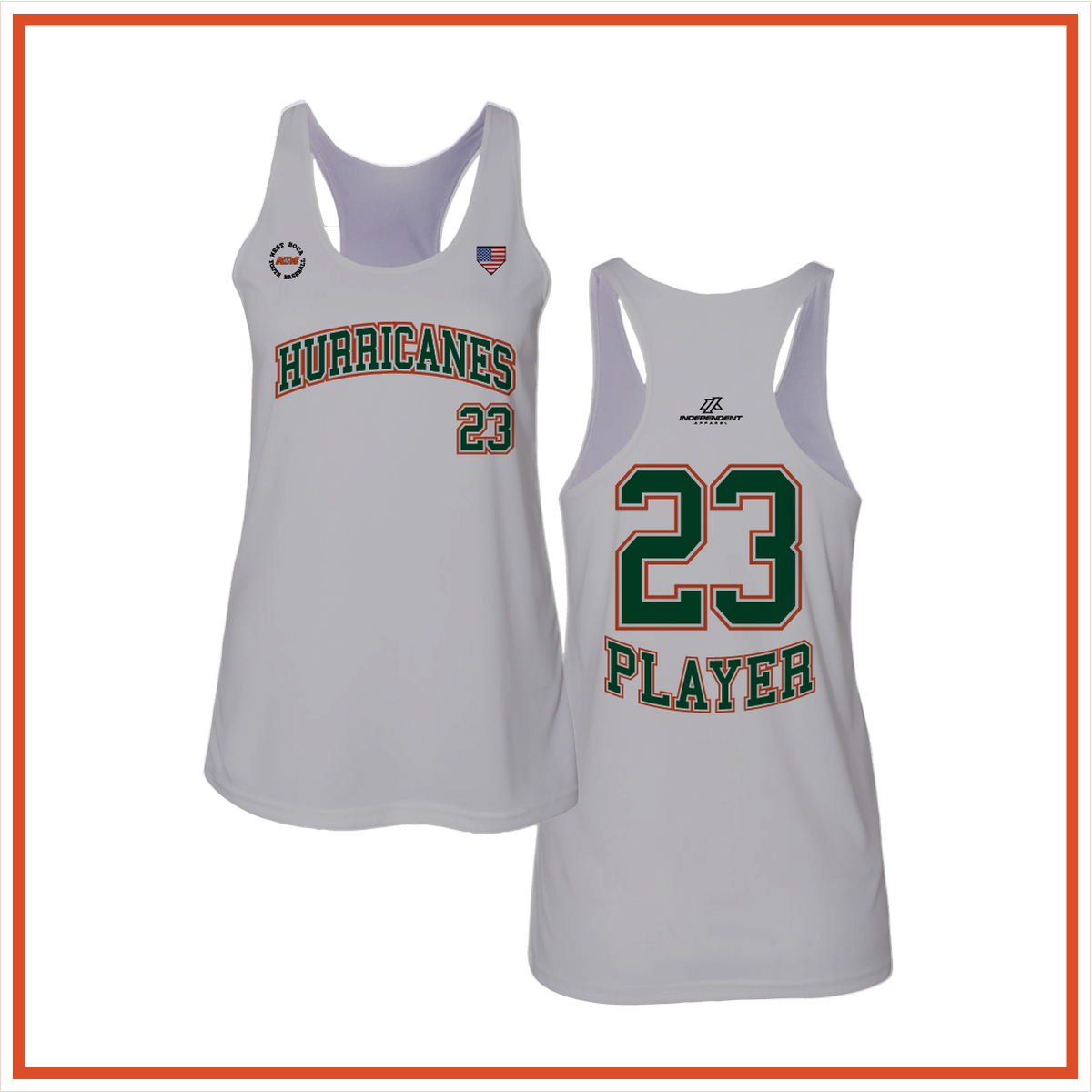 WBYB Fall ‘26 Hurricanes Women's Tank Top