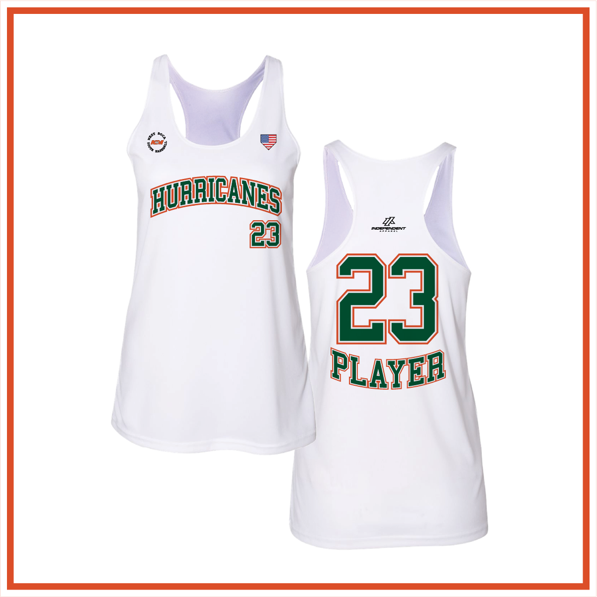WBYB Fall ‘26 Hurricanes Women's Tank Top
