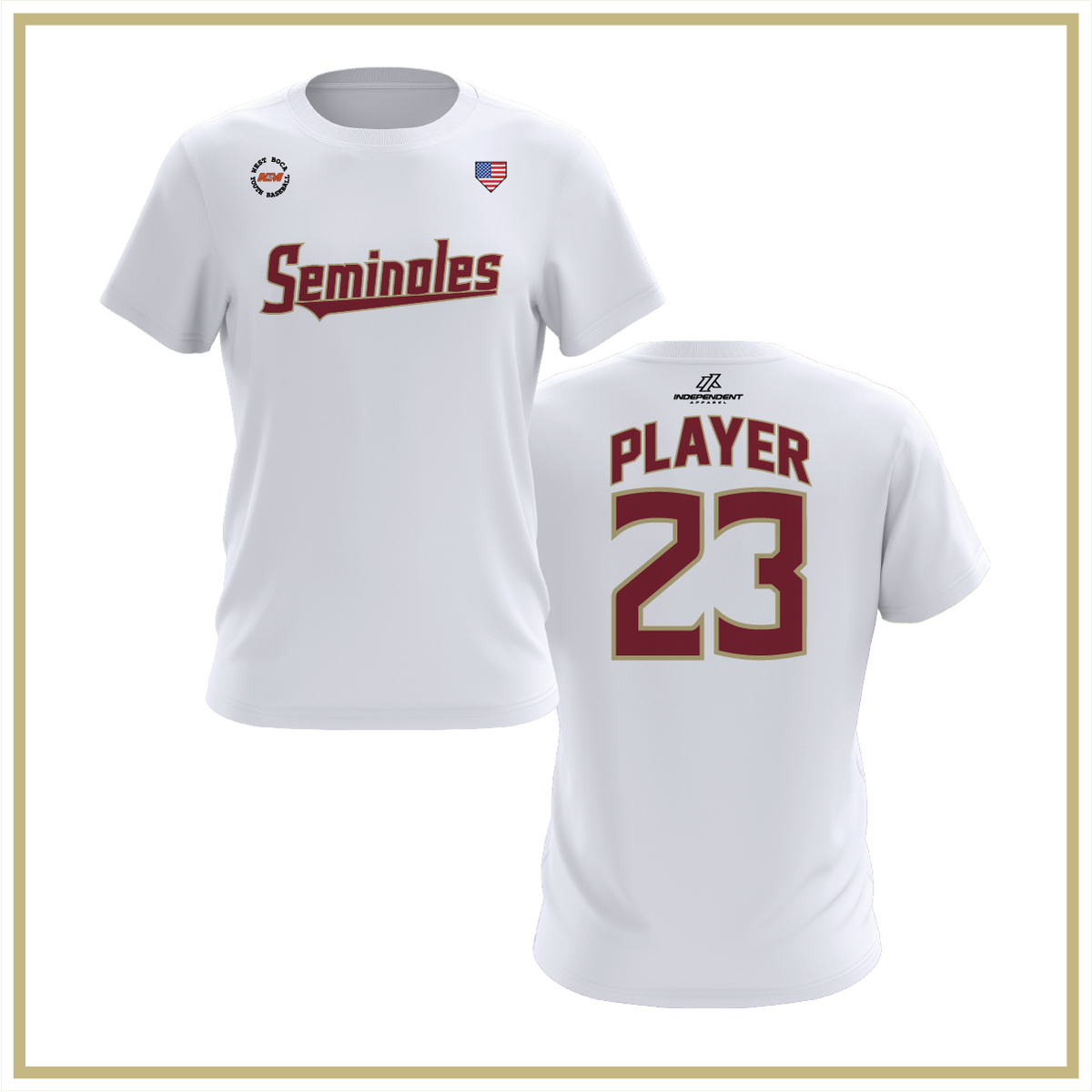 WBYB Fall ‘26 Seminoles Short Sleeve Shirt