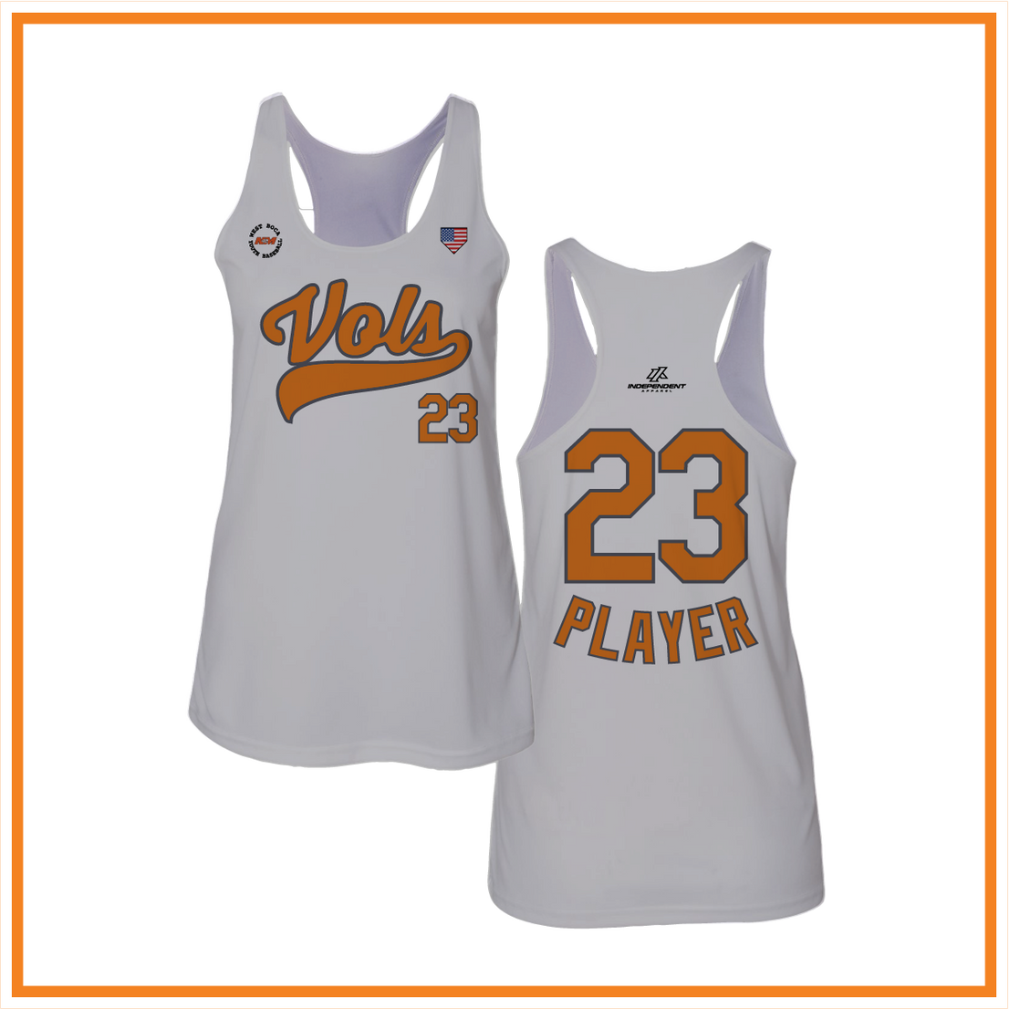 WBYB Fall ‘26 Vols Women's Tank Top