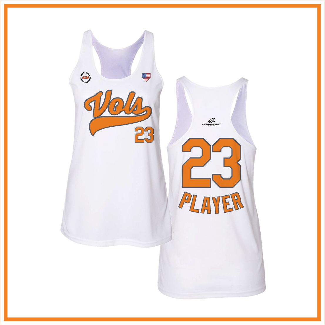 WBYB Fall ‘26 Vols Women's Tank Top