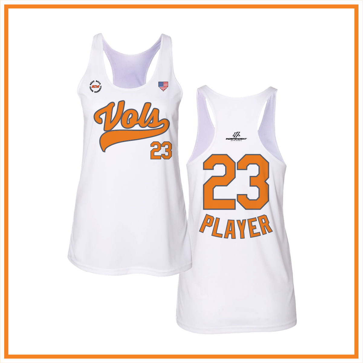 WBYB Fall ‘26 Vols Women's Tank Top