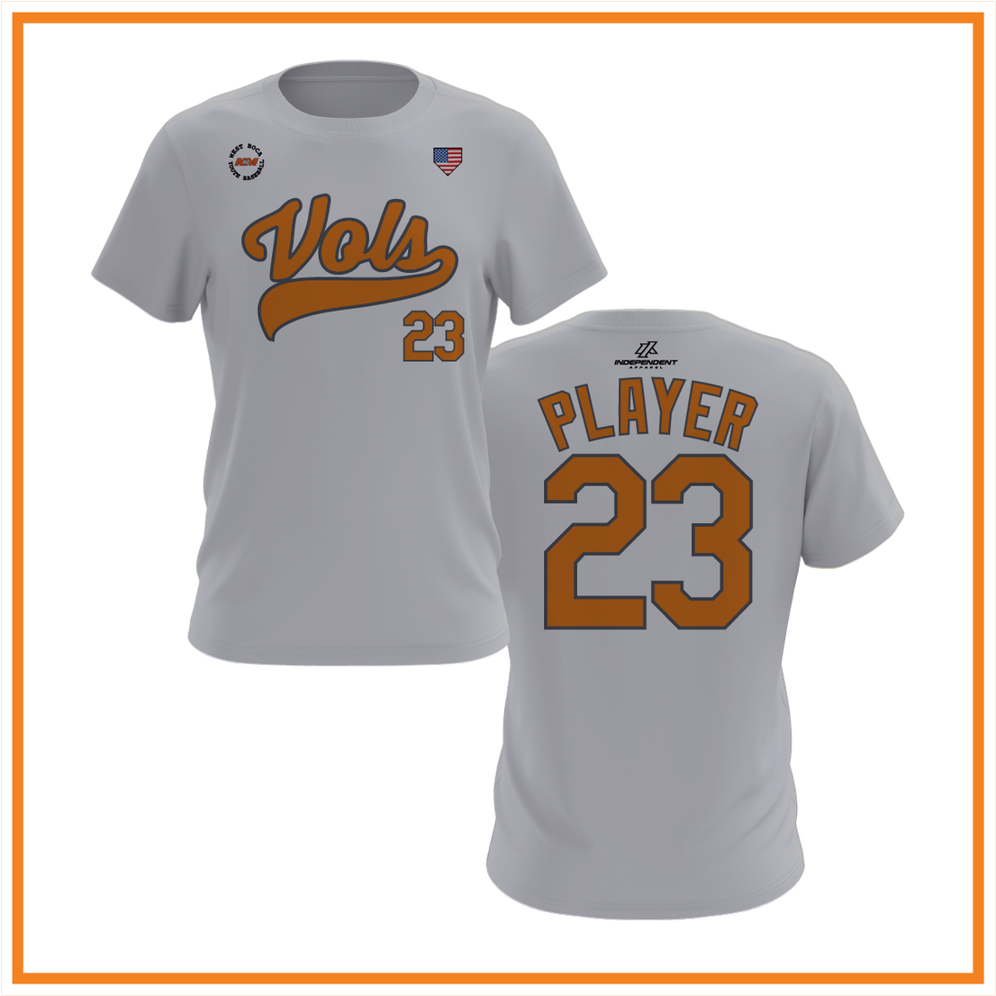 WBYB Fall ‘26 Vols Short Sleeve Shirt