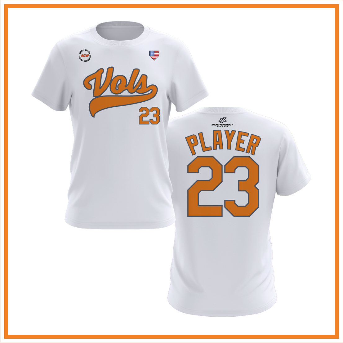 WBYB Fall ‘26 Vols Short Sleeve Shirt
