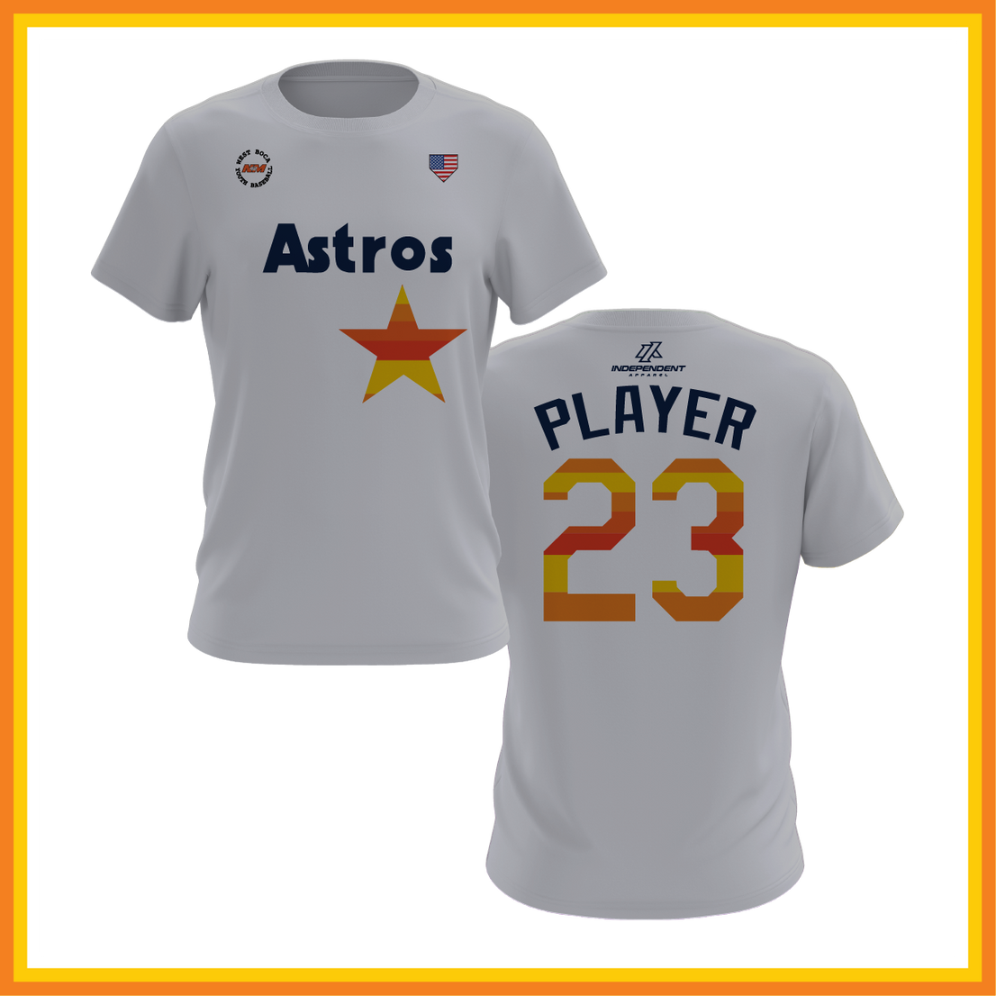 WBYB Spring 2026 Astros Short Sleeve Shirt