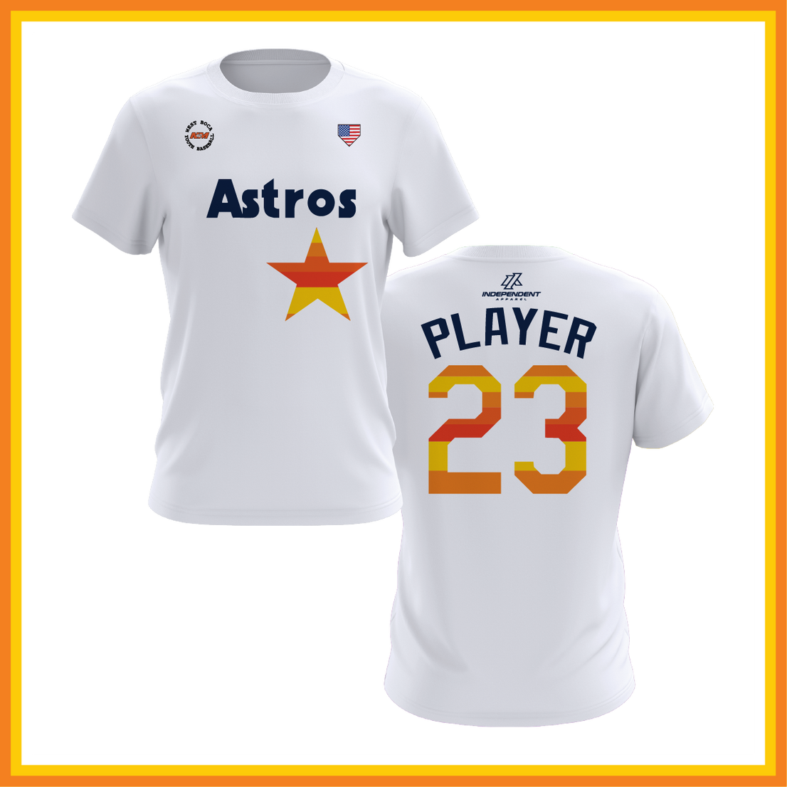 WBYB Spring 2026 Astros Short Sleeve Shirt