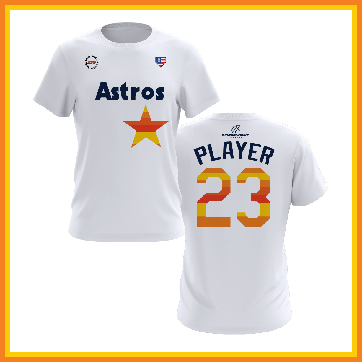 WBYB Spring 2026 Astros Short Sleeve Shirt