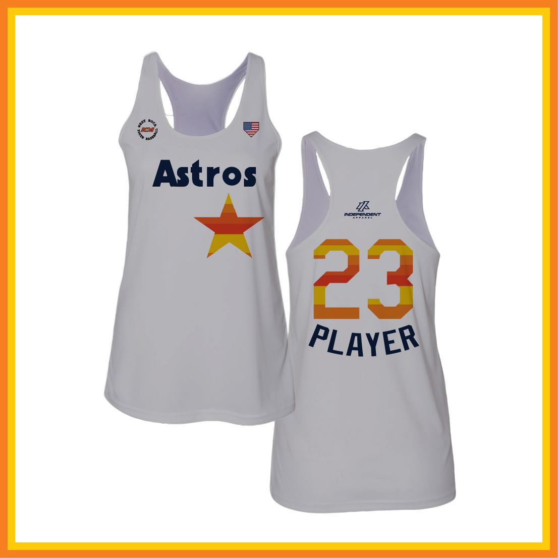WBYB Spring 2026 Astros Women's Tank Top