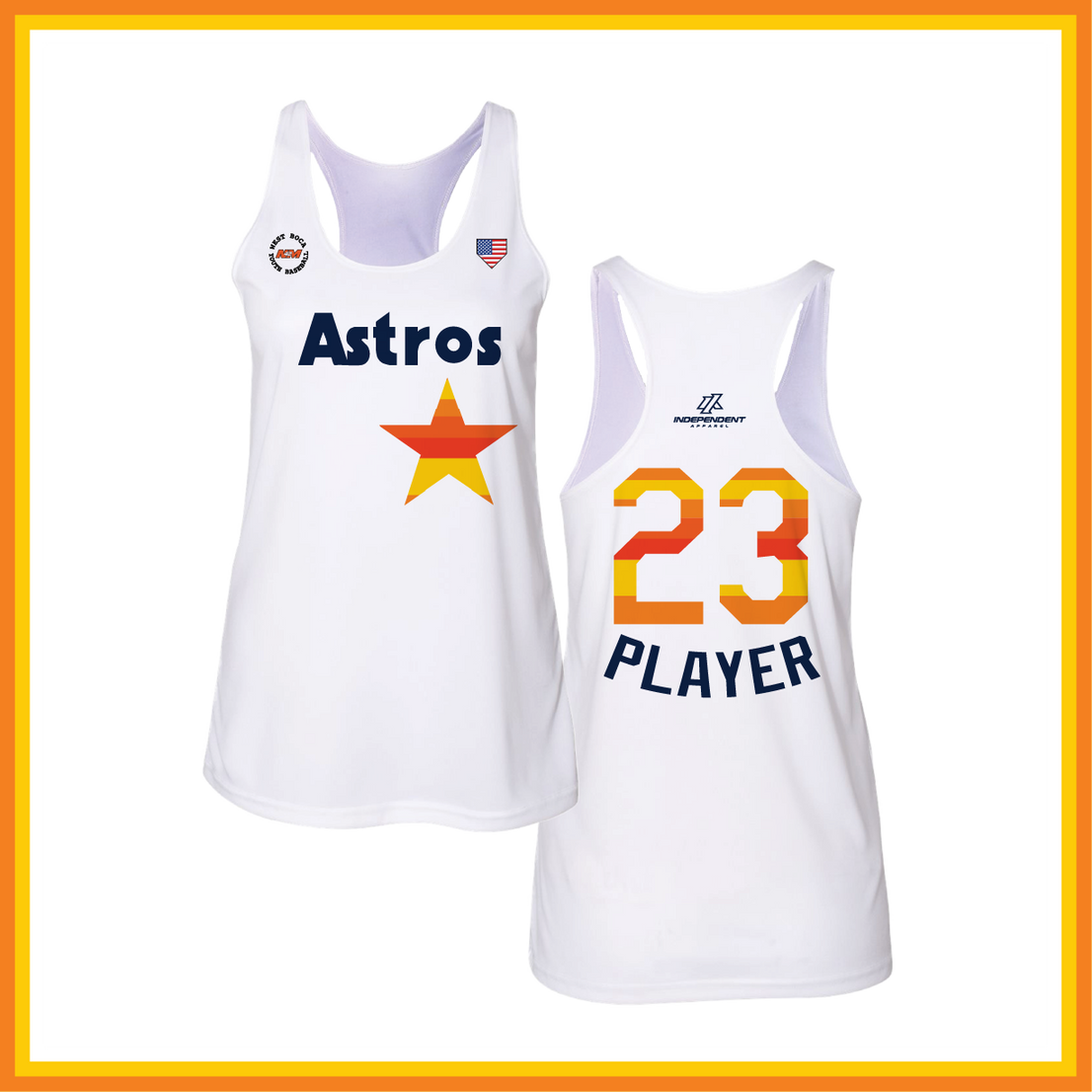WBYB Spring 2026 Astros Women's Tank Top