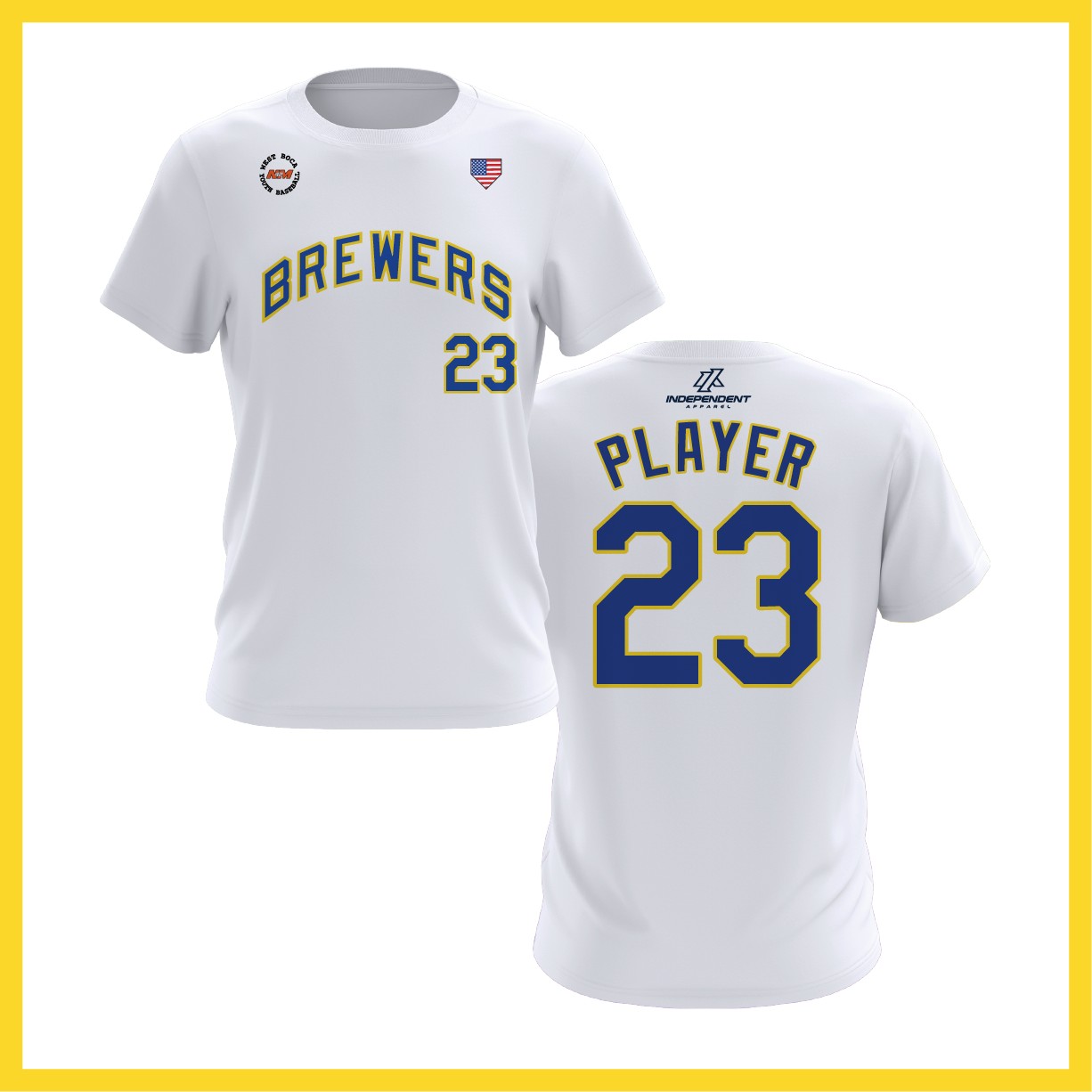 WBYB Spring 2026 Brewers Short Sleeve Shirt