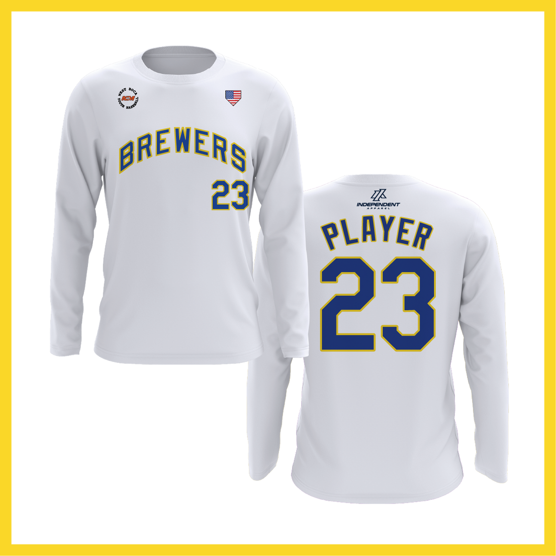 WBYB Spring 2026 Brewers Long Sleeve Shirt