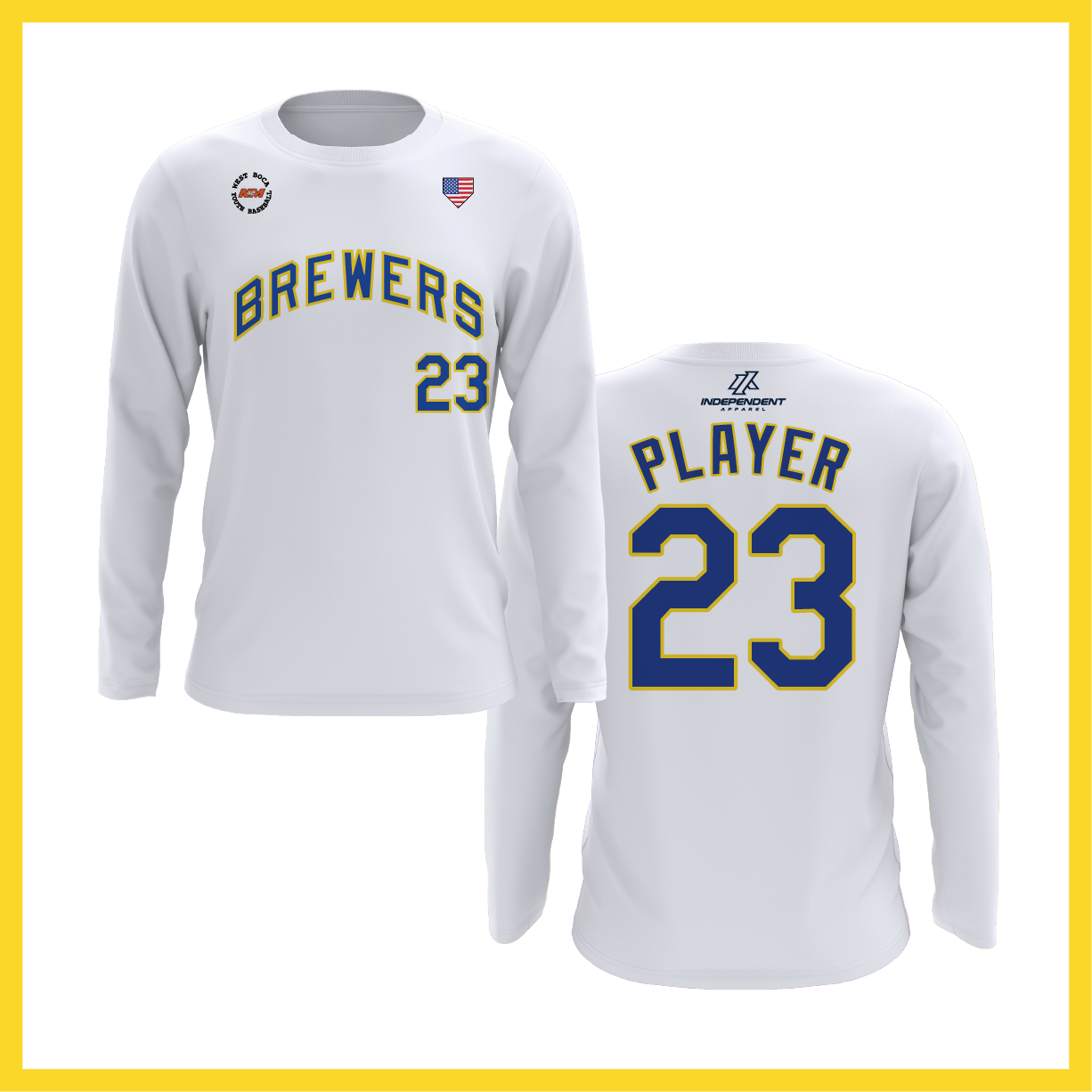 WBYB Spring 2026 Brewers Long Sleeve Shirt