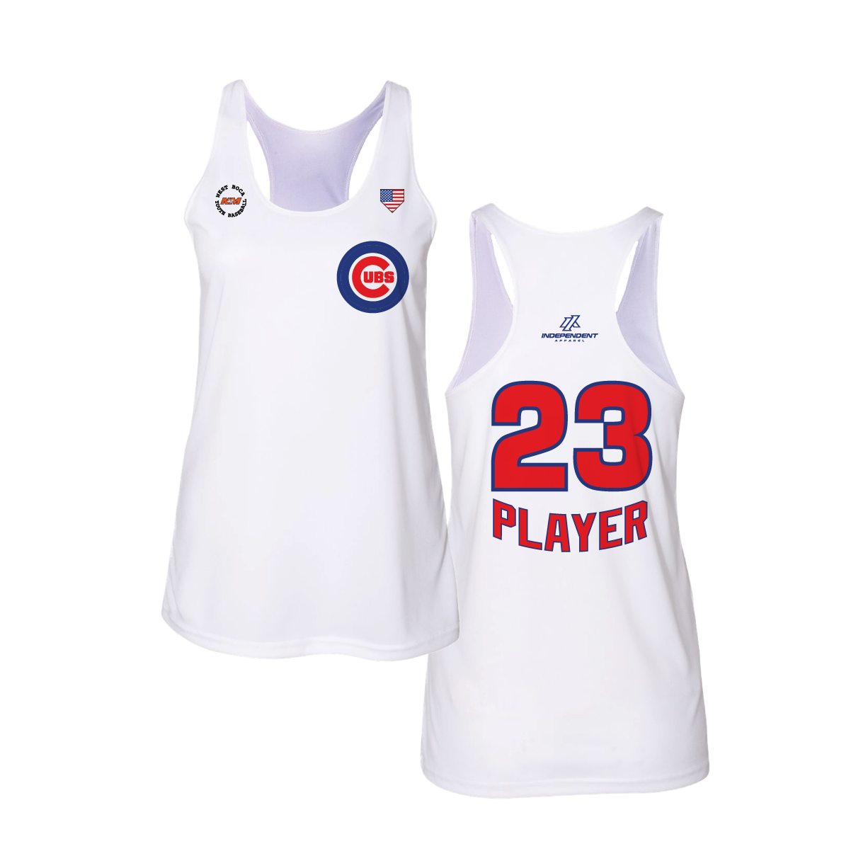 WBYB Spring 2026 Cubs Women's Tank Top