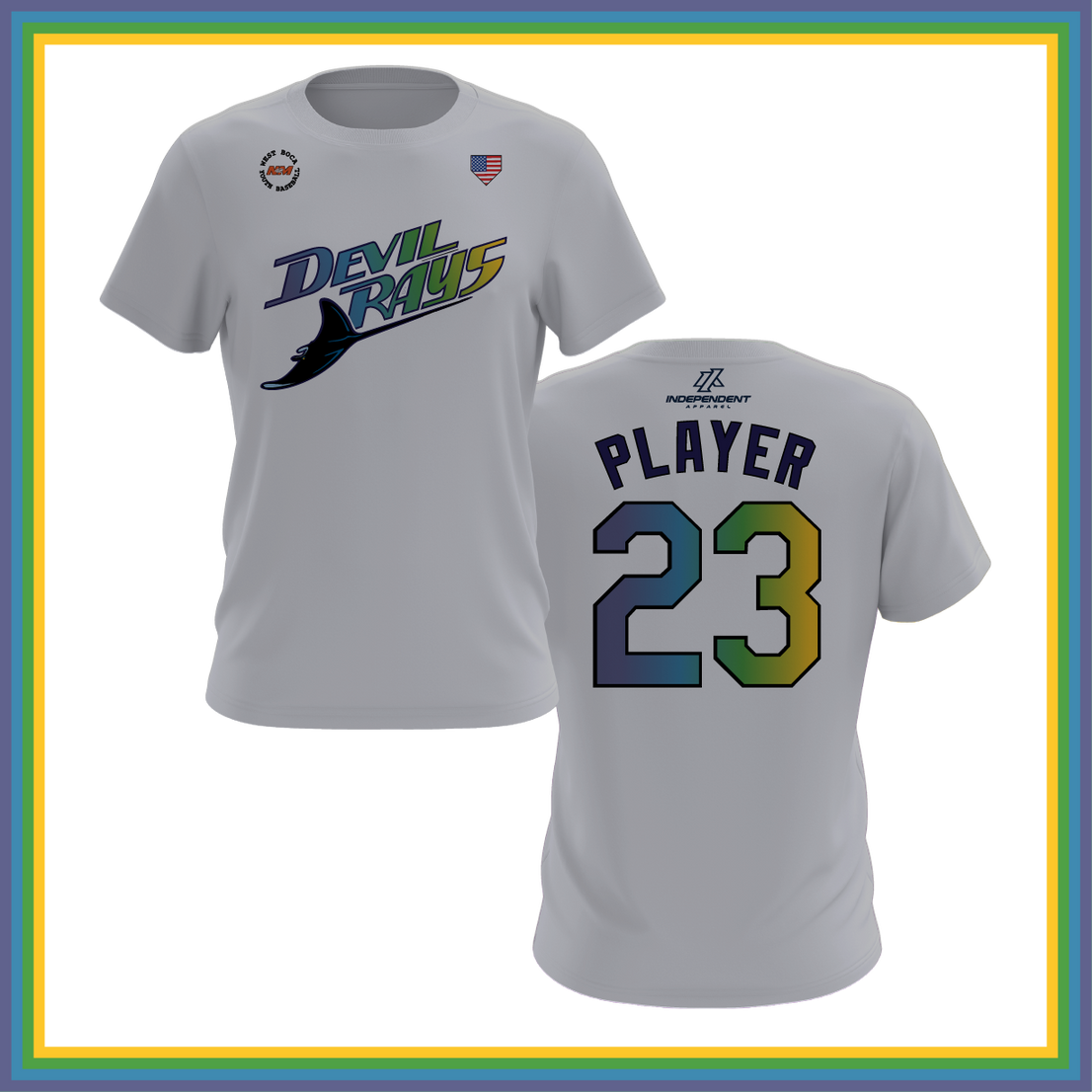 WBYB Spring 2026 Devil Rays Short Sleeve Shirt