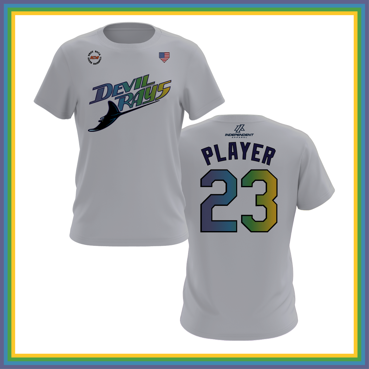 WBYB Spring 2026 Devil Rays Short Sleeve Shirt